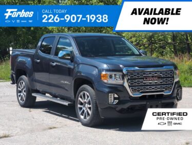 Used 2022 GMC Canyon 4WD Denali 3.6L 4WD at KW Auto Credit