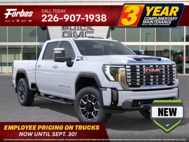 New 2026 GMC Sierra 2500HD Denali | Luxury Tax Exempt 6.6L 4WD at KW Auto Credit
