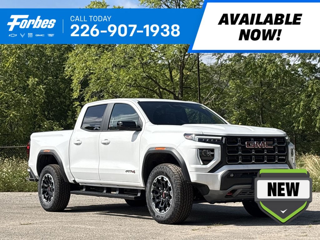 New 2026 GMC Canyon AT4 2.7L 4WD at KW Auto Credit