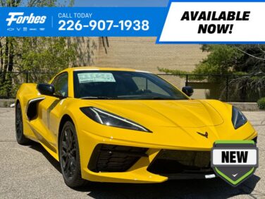 New 2026 Chevrolet Corvette 2LT 6.2L RWD at KW Auto Credit
