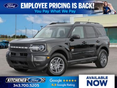 New 2026 Ford Bronco Sport Big Bend 1.5 L 4WD at KW Auto Credit