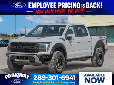 New 2026 Ford F-150 Raptor 3.5 L 4WD at KW Auto Credit