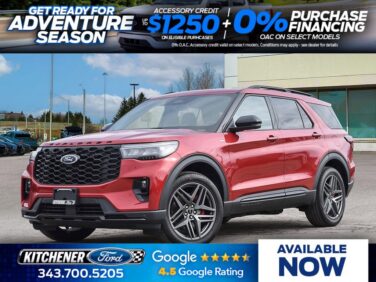 New 2026 Ford Explorer ST-Line 2.3 L 4WD at KW Auto Credit