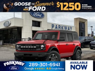 New 2026 Ford Bronco Big Bend 2.3 L 4WD at KW Auto Credit