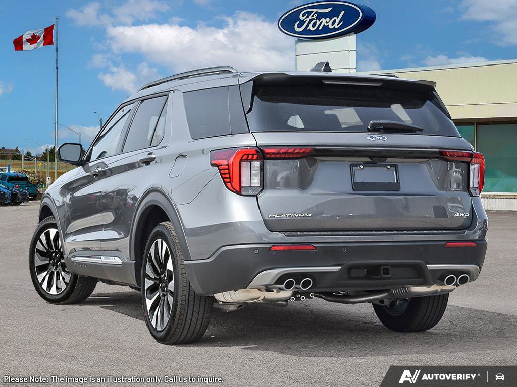 New 2026 Ford Explorer Platinum 2.3 L 4WD at KW Auto Credit