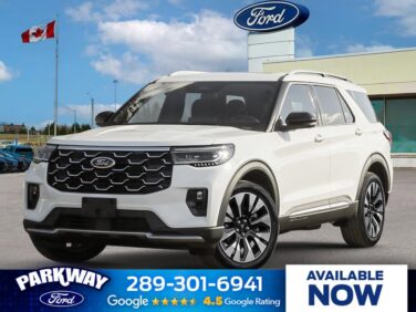 New 2026 Ford Explorer Platinum 2.3 L 4WD at KW Auto Credit