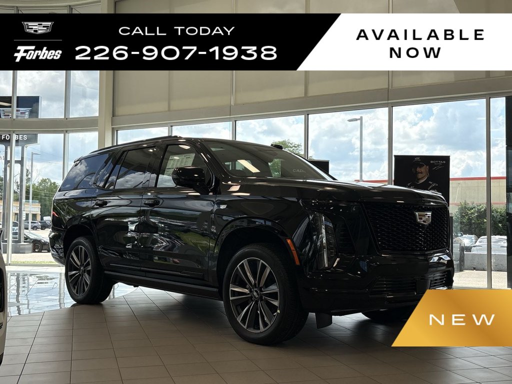New 2026 Cadillac Escalade 4WD Sport 6.2L 4WD at KW Auto Credit