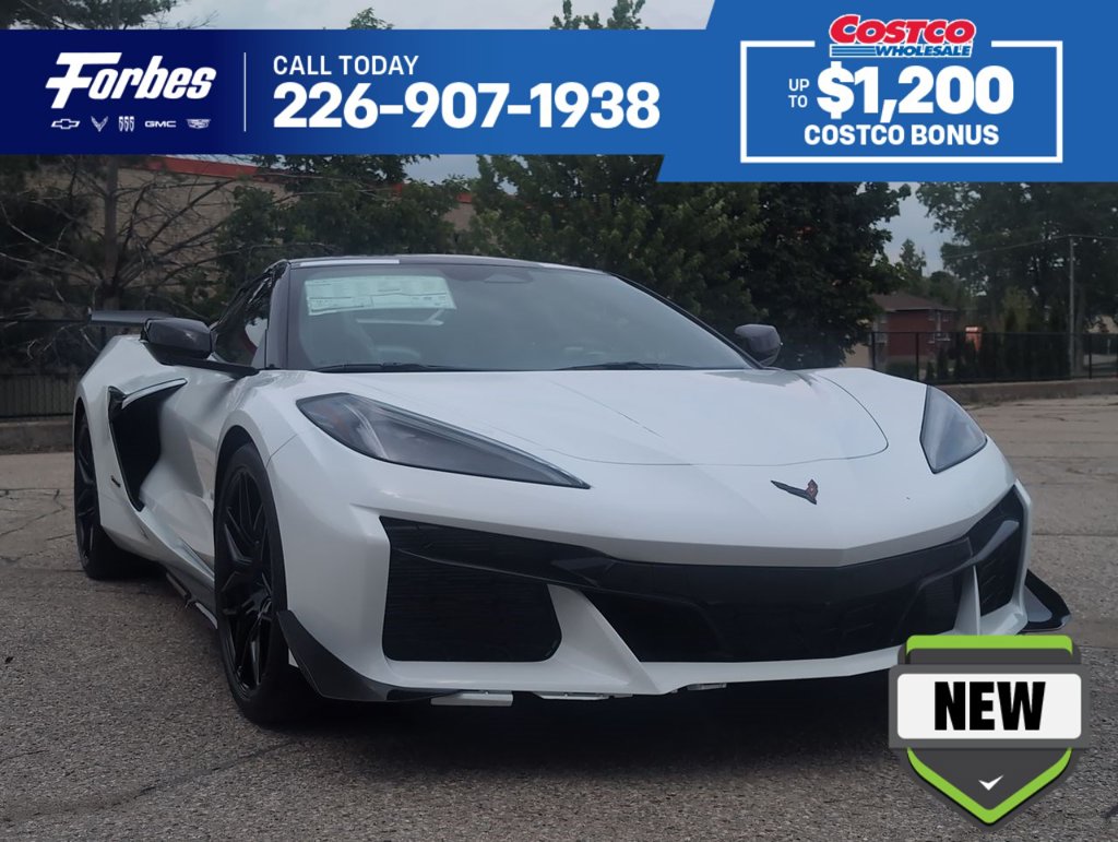 New 2026 Chevrolet Corvette 3LZ 5.5L RWD at KW Auto Credit