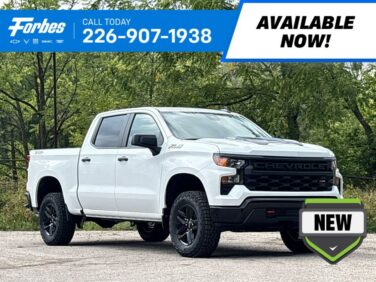 New 2026 Chevrolet Silverado 1500 Custom Trail Boss 2.7L 4WD at KW Auto Credit