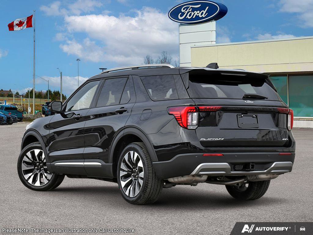 New 2026 Ford Explorer Platinum 2.3 L 4WD at KW Auto Credit