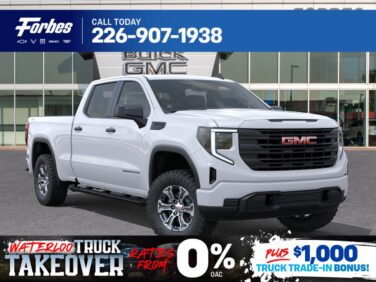 New 2026 GMC Sierra 1500 Pro 5.3L 4WD at KW Auto Credit