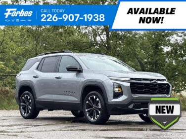 New 2027 Chevrolet Equinox AWD RS 1.5L AWD at KW Auto Credit