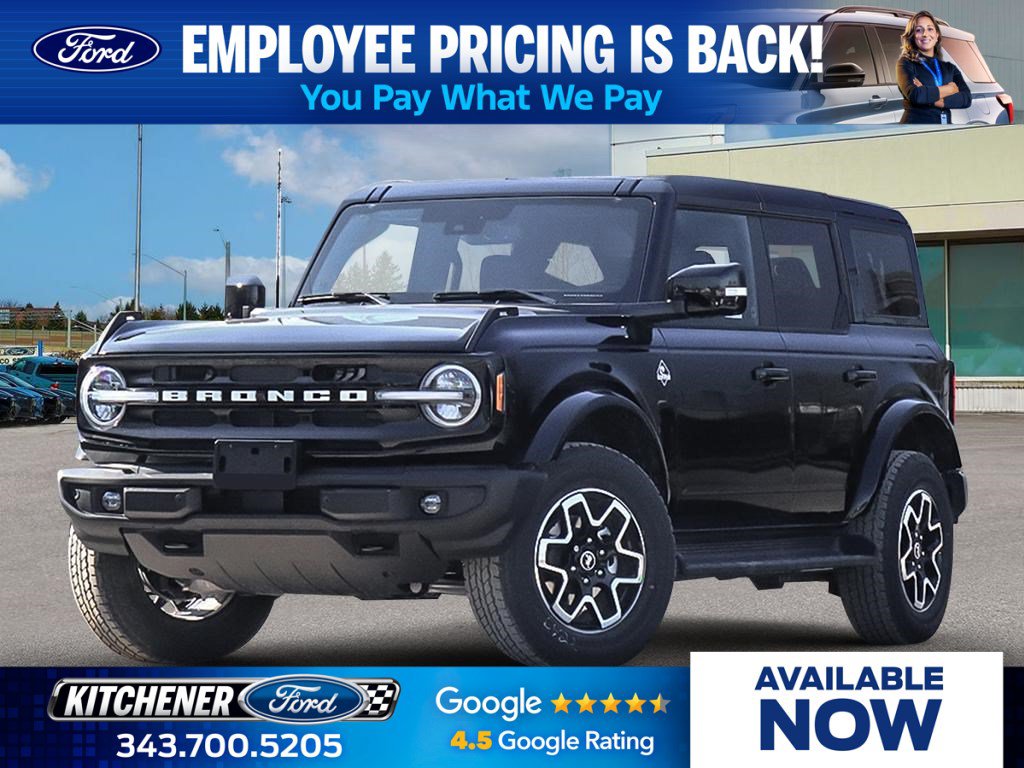 New 2026 Ford Bronco Outer Banks 2.3 L 4WD at KW Auto Credit