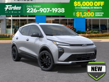 New 2027 Chevrolet Bolt RS  FWD at KW Auto Credit