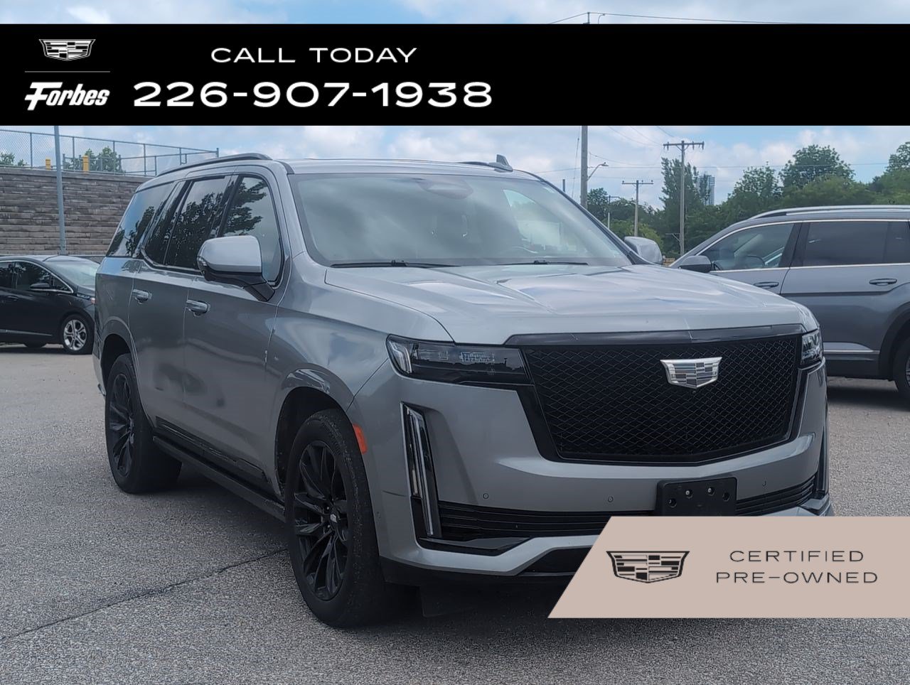 Used 2024 Cadillac Escalade 4WD Sport Platinum 3.0L 4WD at KW Auto Credit