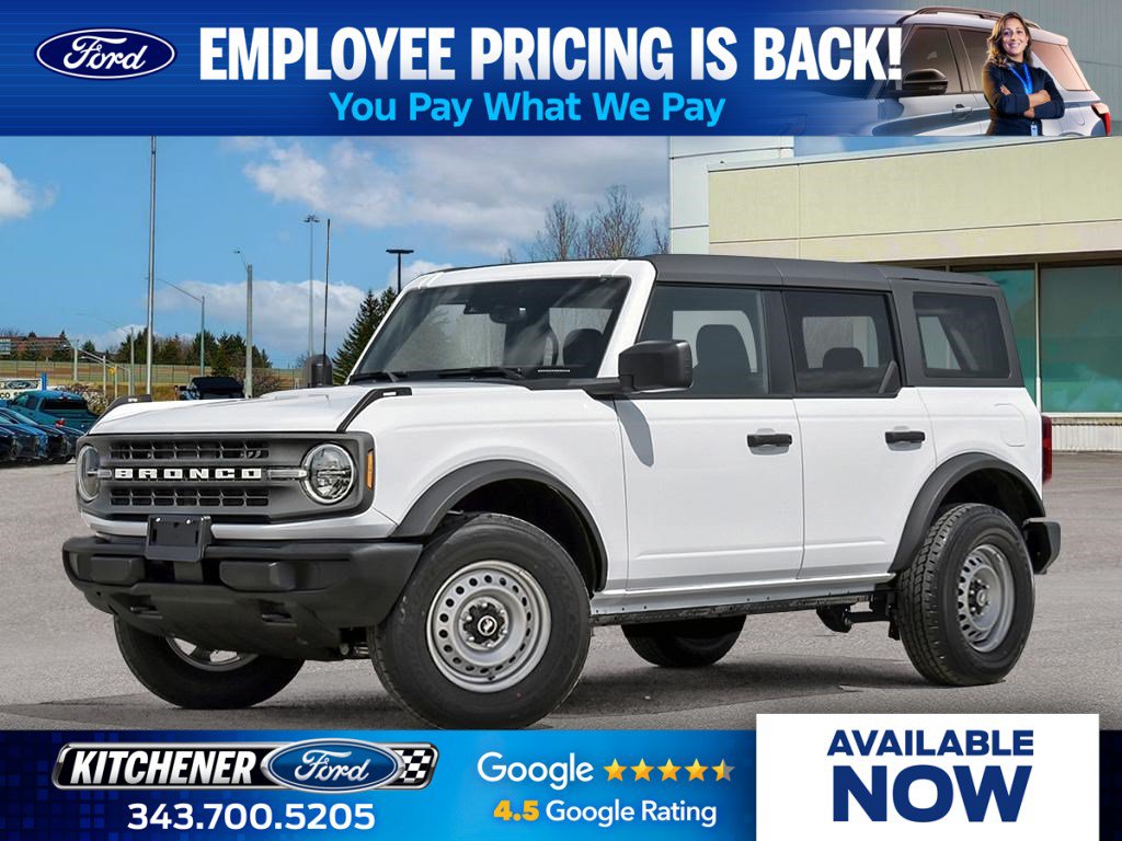 New 2026 Ford Bronco Base 2.3 L 4WD at KW Auto Credit