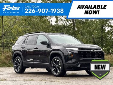 New 2027 Chevrolet Equinox AWD RS 1.5L AWD at KW Auto Credit