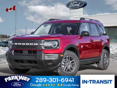 New 2026 Ford Bronco Sport Big Bend 1.5 L 4WD at KW Auto Credit