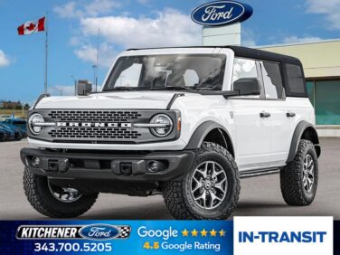New 2026 Ford Bronco Badlands 2.7 L 4WD at KW Auto Credit