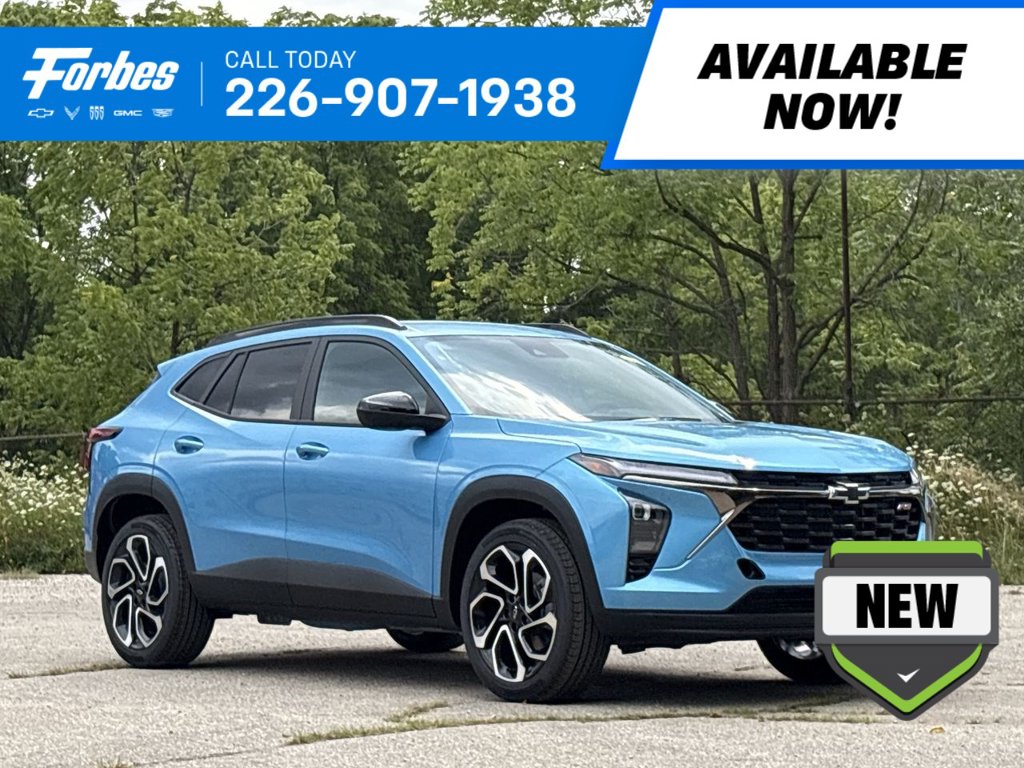 New 2026 Chevrolet Trax 2RS 1.2L FWD at KW Auto Credit