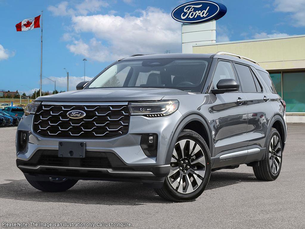 New 2026 Ford Explorer Platinum 2.3 L 4WD at KW Auto Credit