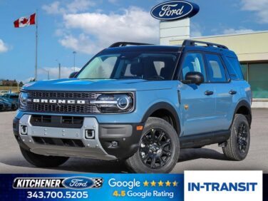 New 2026 Ford Bronco Sport Badlands 2.0 L 4WD at KW Auto Credit