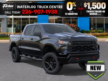 New 2026 Chevrolet Silverado 1500 Custom Trail Boss 5.3L 4WD at KW Auto Credit