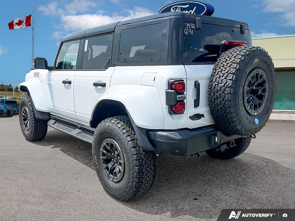 New 2025 Ford Bronco Raptor 3.0 L 4WD at KW Auto Credit