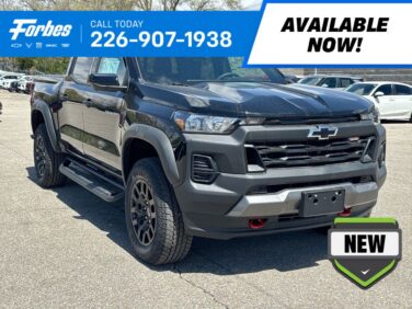 New 2026 Chevrolet Colorado 4WD Trail Boss 2.7L 4WD at KW Auto Credit