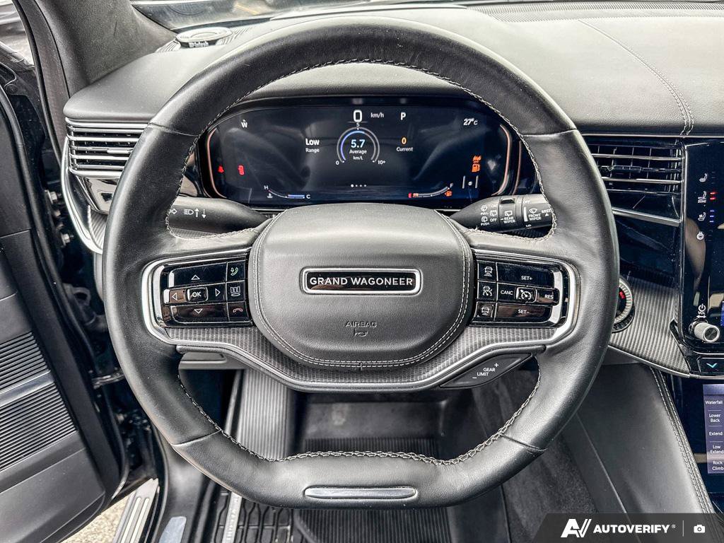 Used 2022 Jeep Grand Wagoneer Obsidian 6.4 L 4WD at KW Auto Credit