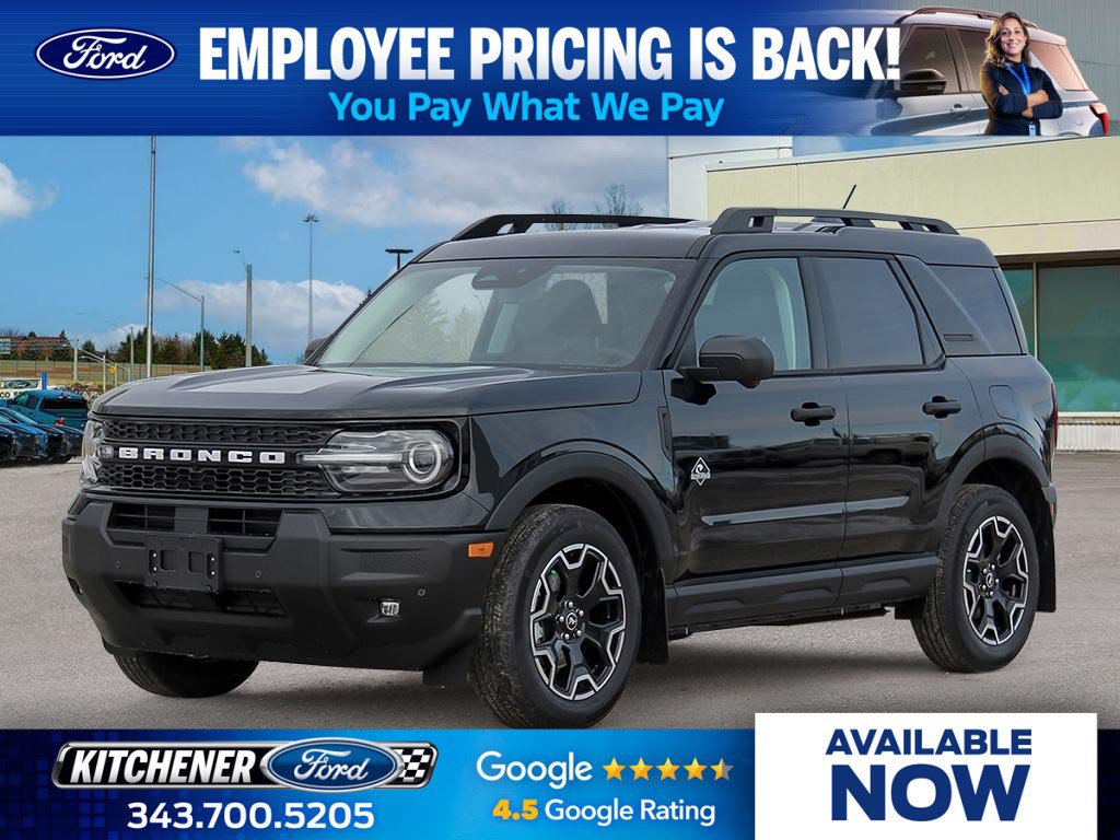 New 2026 Ford Bronco Sport Outer Banks 1.5 L 4WD at KW Auto Credit