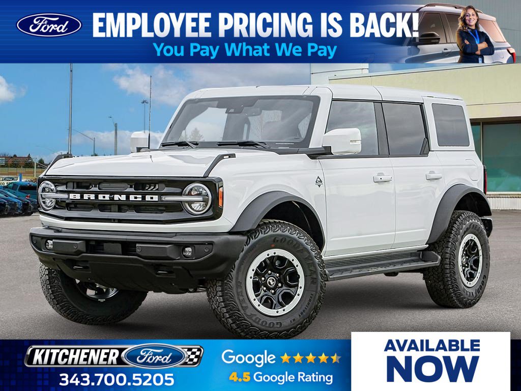 New 2026 Ford Bronco Outer Banks 2.3 L 4WD at KW Auto Credit