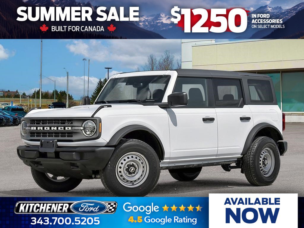 New 2026 Ford Bronco Base 2.3 L 4WD at KW Auto Credit