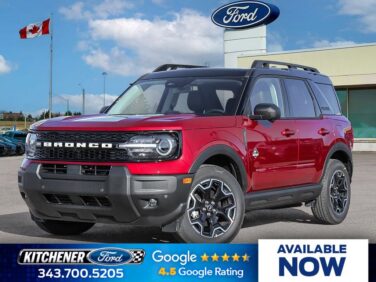 New 2026 Ford Bronco Sport Outer Banks 1.5 L 4WD at KW Auto Credit