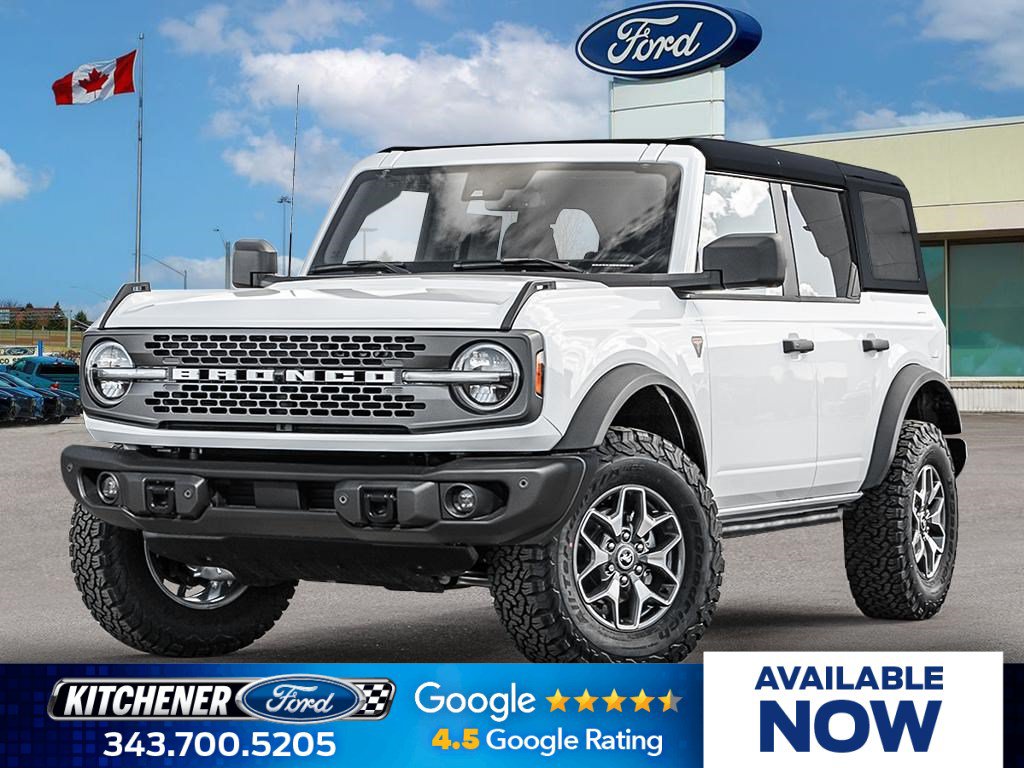 New 2026 Ford Bronco Badlands 2.7 L 4WD at KW Auto Credit