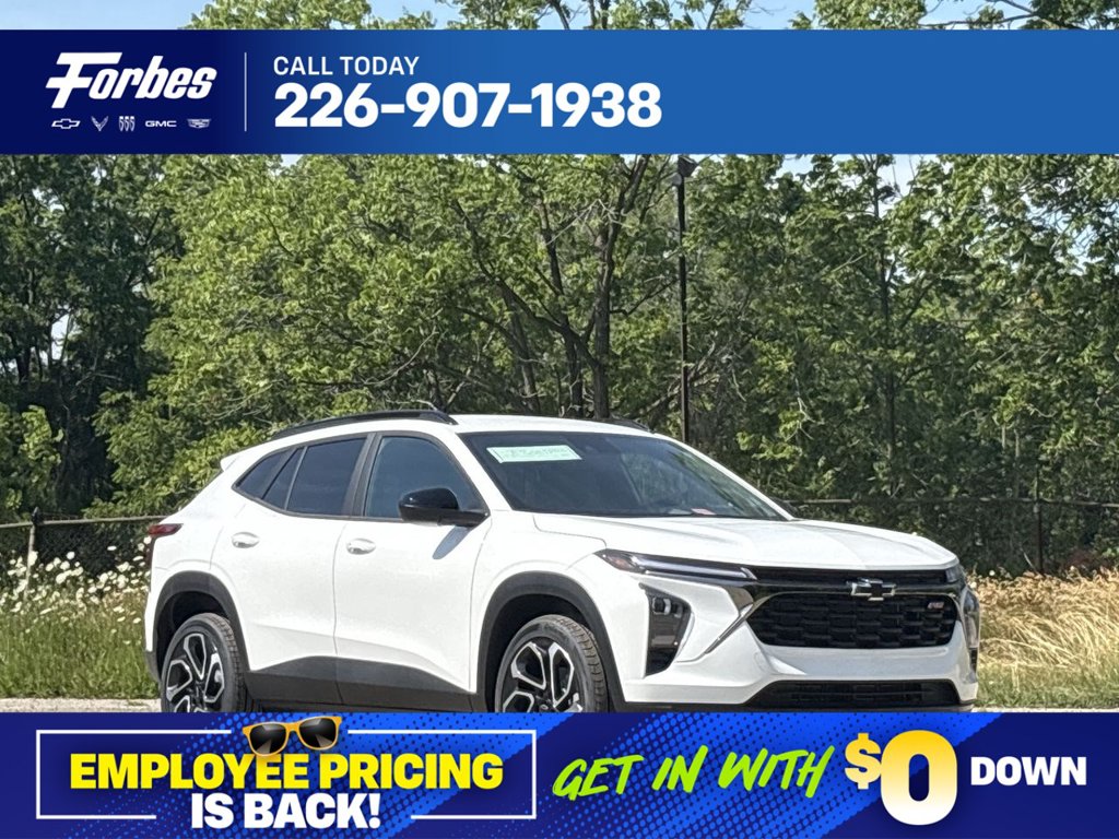 New 2026 Chevrolet Trax 2RS 1.2L FWD at KW Auto Credit