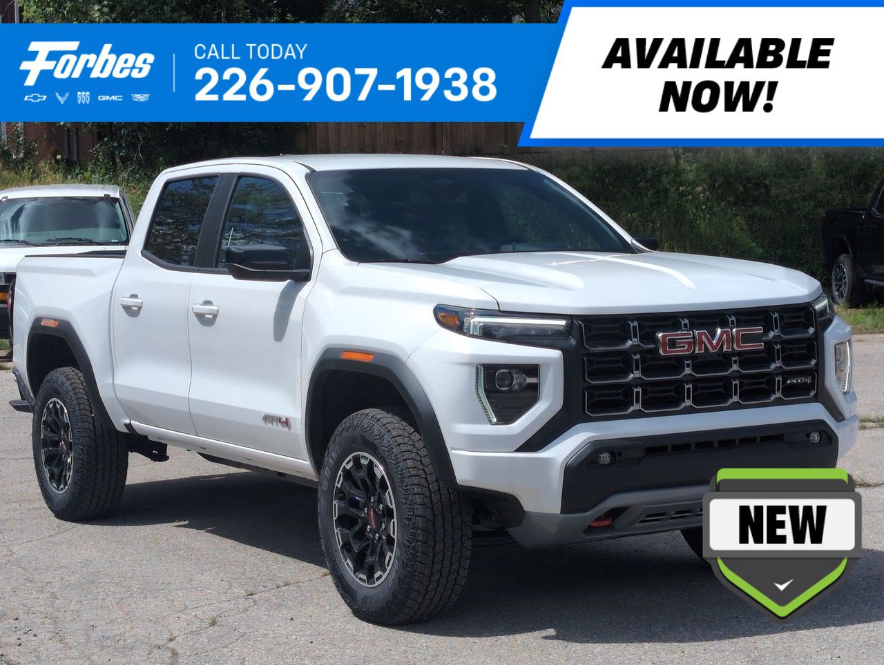 New 2026 GMC Canyon AT4 2.7L 4WD at KW Auto Credit