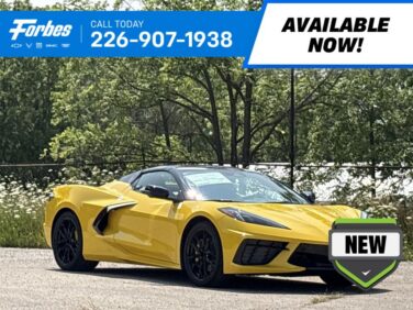 New 2027 Chevrolet Corvette 3LT 6.7L RWD at KW Auto Credit