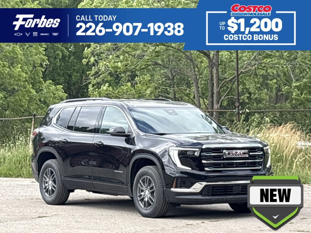 New 2026 GMC Acadia Elevation 2.5L AWD at KW Auto Credit