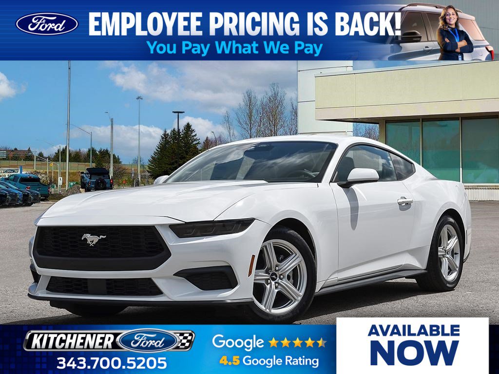 New 2026 Ford Mustang EcoBoost 2.3 L RWD at KW Auto Credit