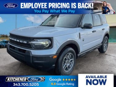 New 2026 Ford Bronco Sport Big Bend 1.5 L 4WD at KW Auto Credit