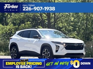 New 2026 Chevrolet Trax 2RS 1.2L FWD at KW Auto Credit
