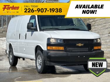 New 2025 Chevrolet Express Cargo Van  6.6L RWD at KW Auto Credit