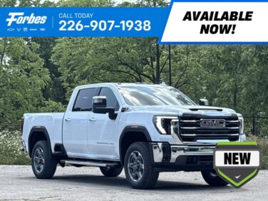 New 2026 GMC Sierra 2500HD SLT 6.6L 4WD at KW Auto Credit