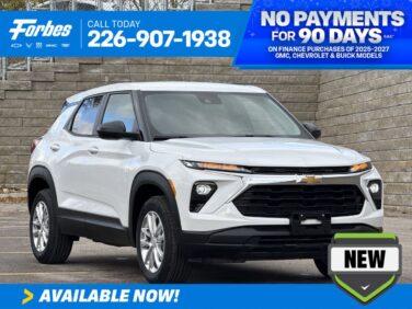 New 2026 Chevrolet Trailblazer LS 1.3L AWD at KW Auto Credit