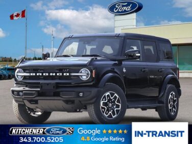 New 2026 Ford Bronco Outer Banks 2.3 L 4WD at KW Auto Credit