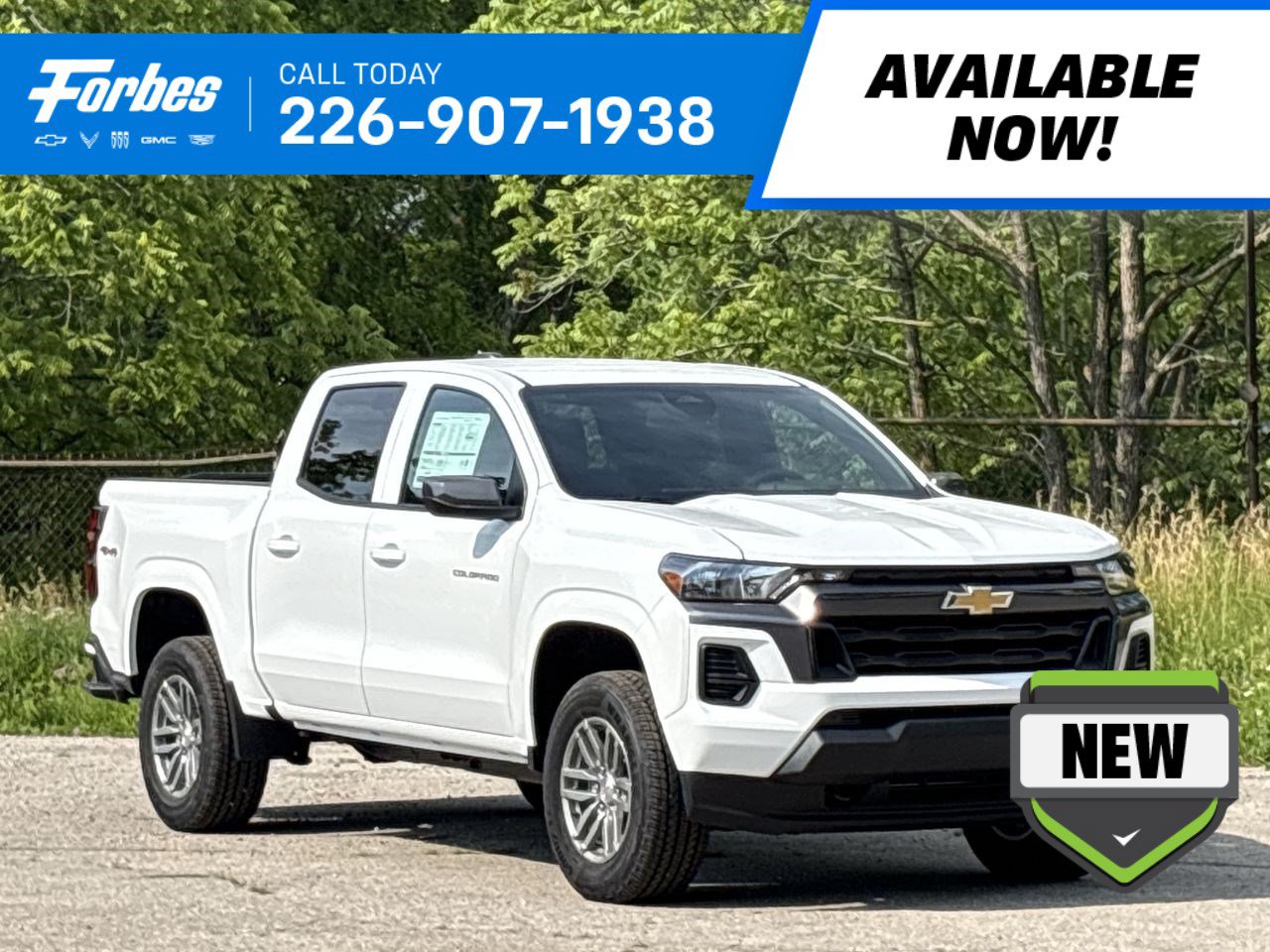 New 2026 Chevrolet Colorado 4WD LT 2.7L 4WD at KW Auto Credit