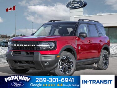 New 2026 Ford Bronco Sport Outer Banks 1.5 L 4WD at KW Auto Credit