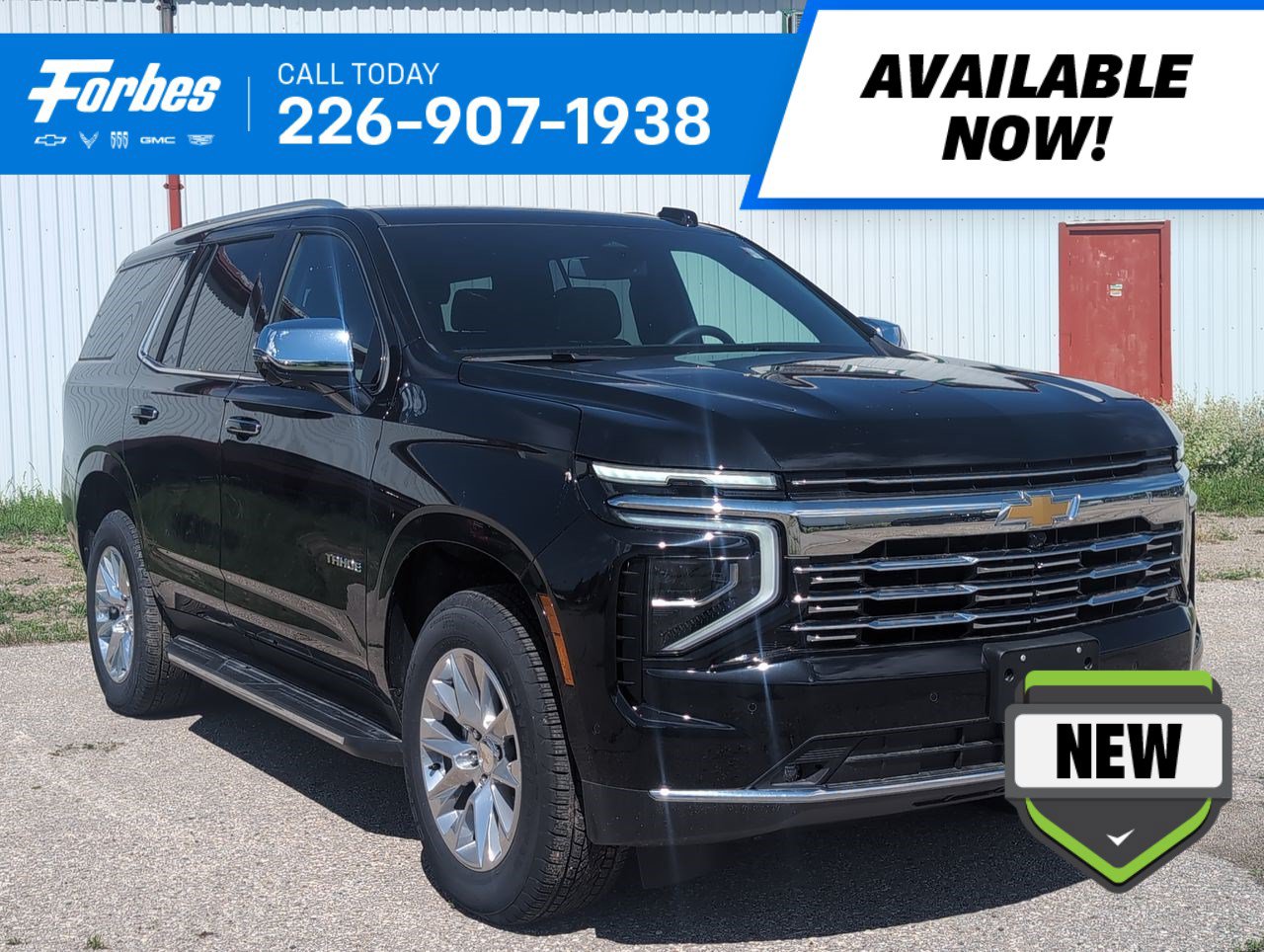 New 2026 Chevrolet Tahoe Premier 5.3L 4WD at KW Auto Credit