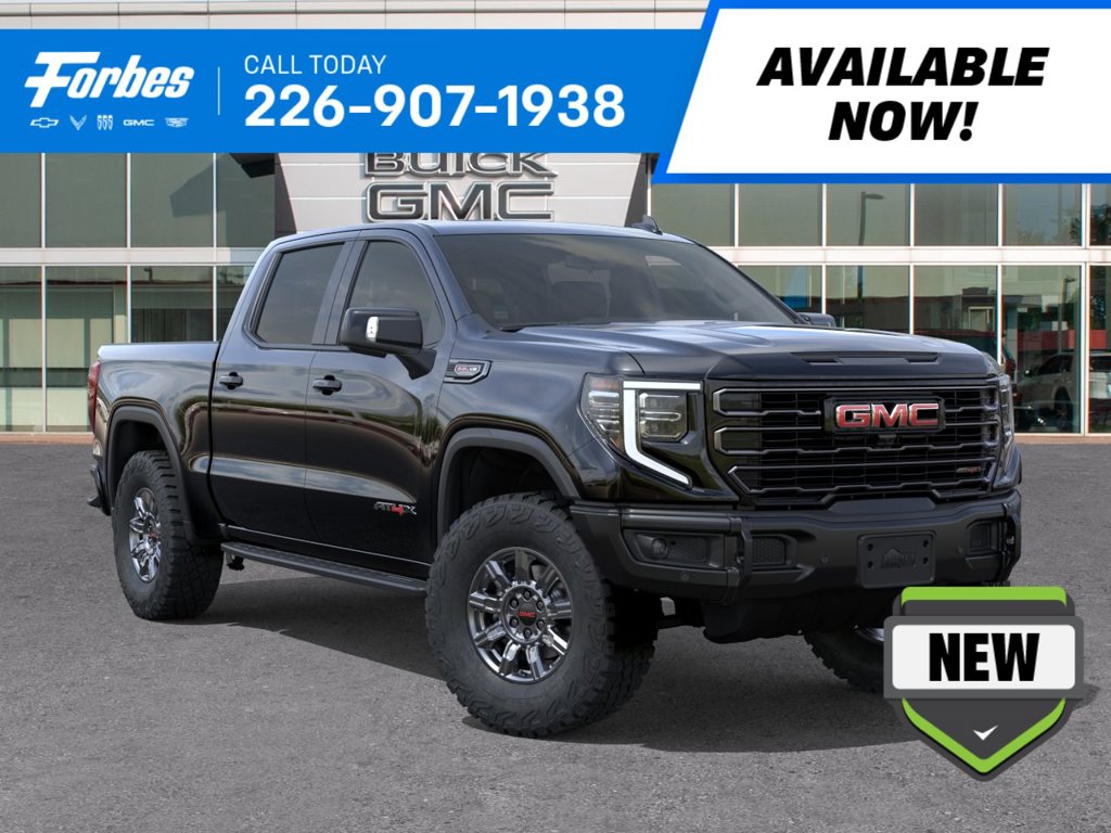 New 2026 GMC Sierra 1500 AT4X 6.2L 4WD at KW Auto Credit